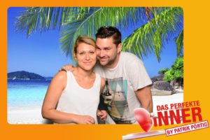 Fotobox mieten mit Green Screen Hintergrund